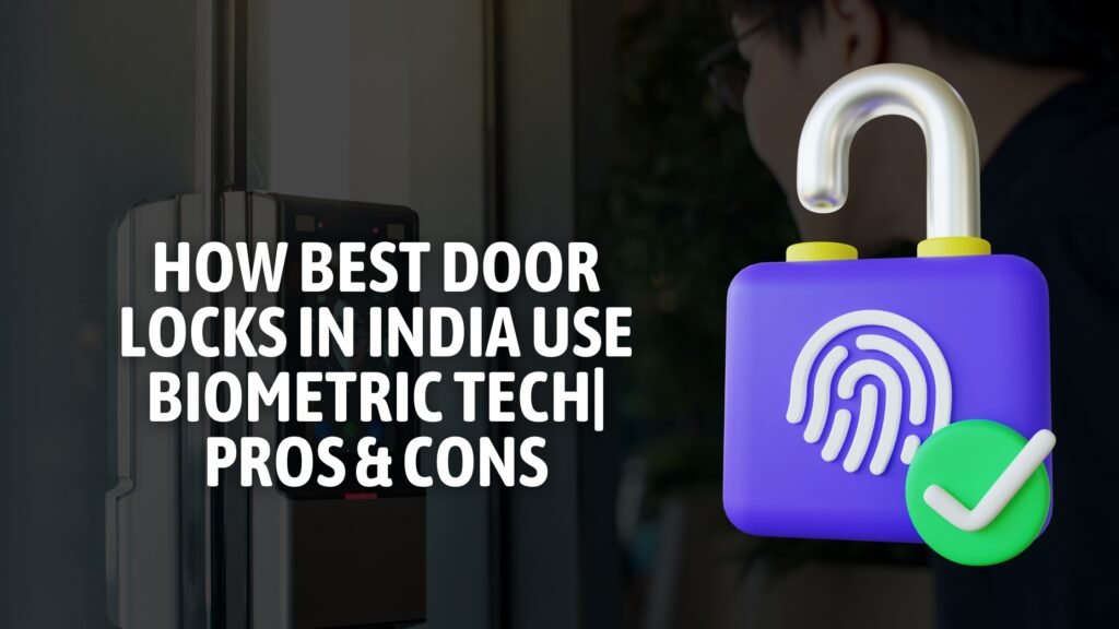 How Best Door Locks in India Use Biometric Tech| Pros & Cons