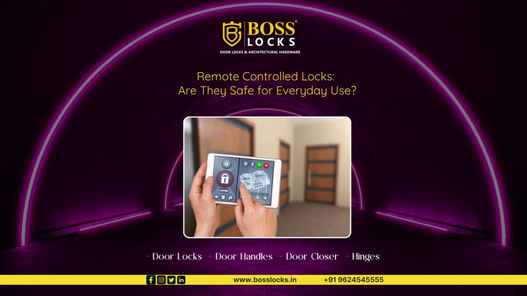 Remote Controlled Locks: Are They Safe for Everyday Use?